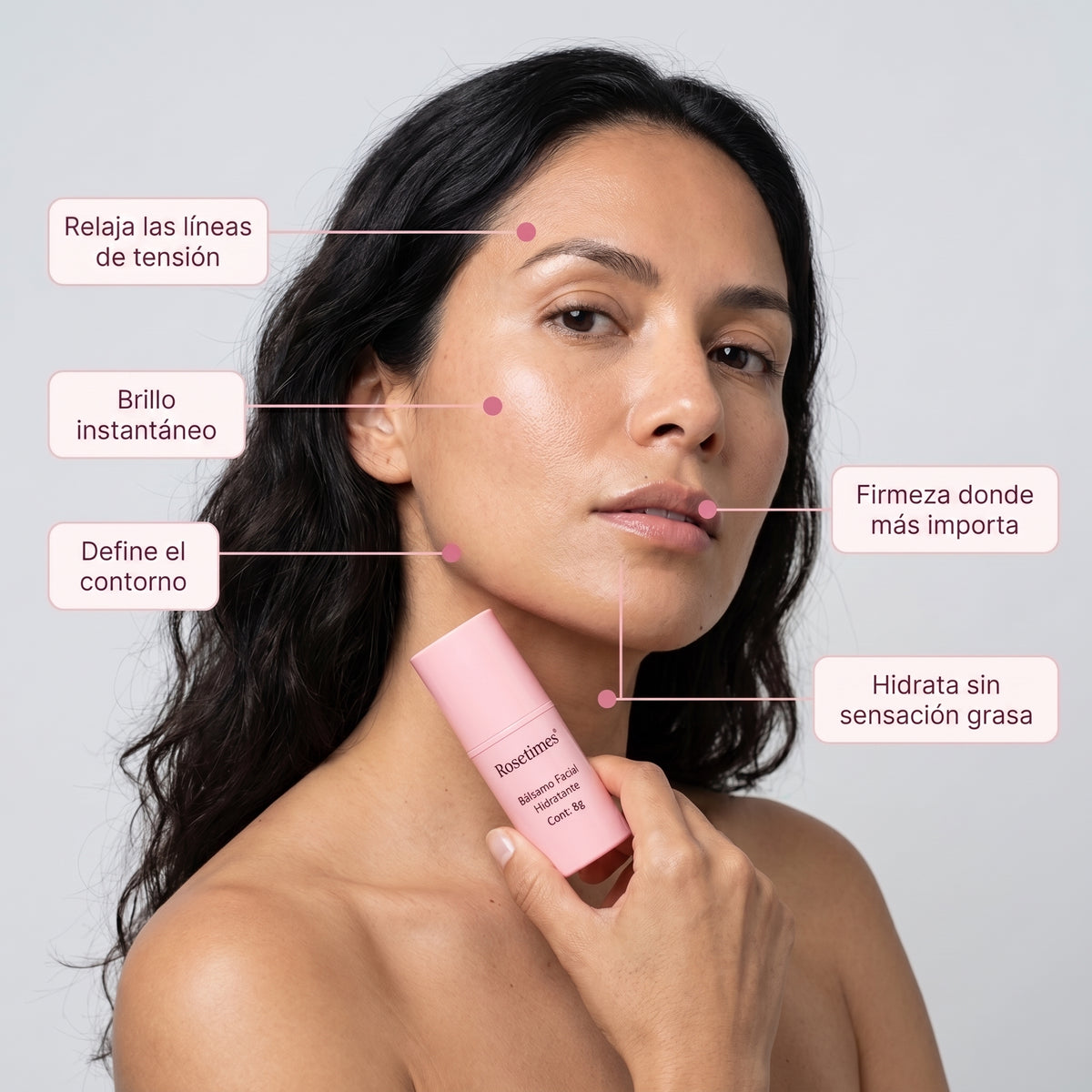 Rosetimes® – Bálsamo Facial Hidratante Antiarrugas