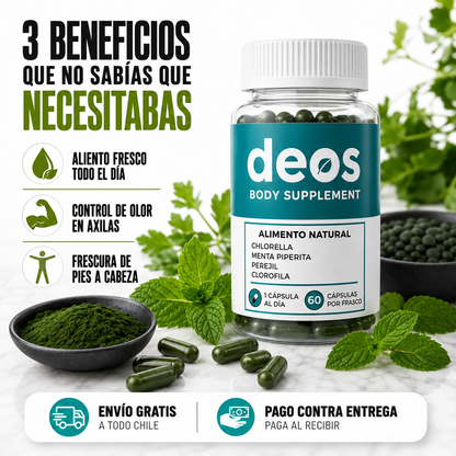 Deos™ | Combate el mal olor, aliento fresco y axilas secas