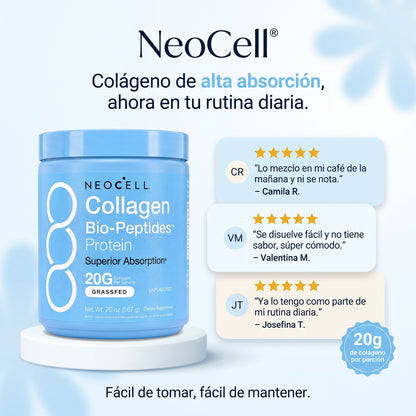 NeoCell® Colágeno Bio-Peptides – Fortalece Articulaciones, Piel y Cabello